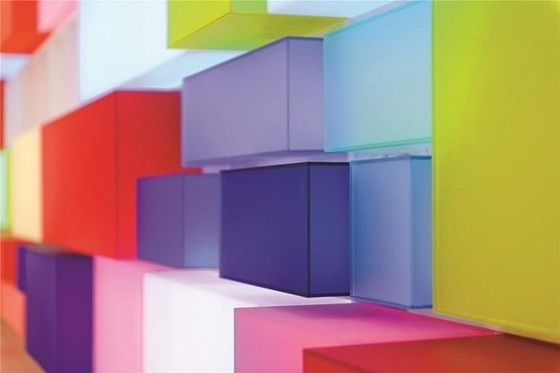 kaufen 2mm 3mm Mattierte, Milchig-Frostierte Acrylglasplatte (Frostierte Acrylglas-Kunststoffplatte) mit Gummikante online manufacture