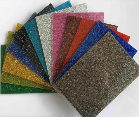 kaufen 3mm 4mm 5mm Glitzer Acrylblech Wanddekoration Gussform online manufacture