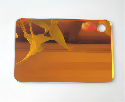 kaufen Großhandel 3mm 4x8 Rose Gold Silber Perspex Spiegel Acrylblech mit PE-Film on-line-Fertigung