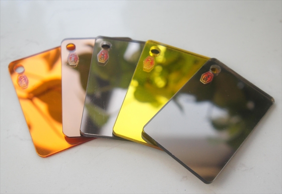 kaufen Extrudierte Spiegel Acrylfolie 1220*2440mm Plexiglas Aufkleber Kleber Plexiglasfolie online manufacture
