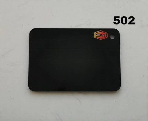 kaufen 3 mm 5 mm 6 mm Glanz schwarzes Acrylblatt für Schilderwerbung on-line-Fertigung