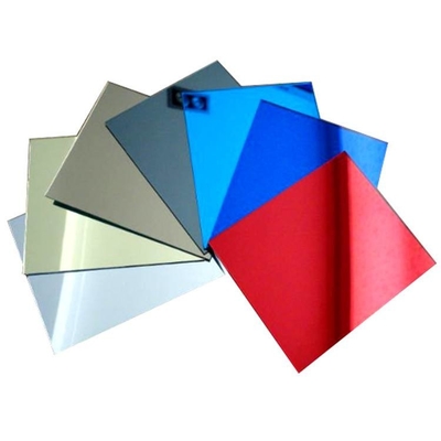 kaufen Silber Rose Gold Acryl Spiegelblatt PMMA Spiegelfarbene Acrylblatt 0,6-6 mm online manufacture