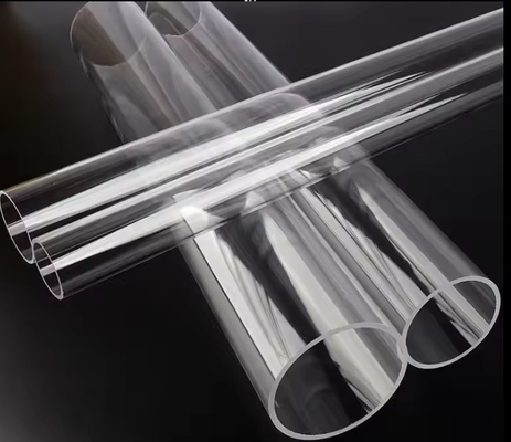 kaufen Reines klares, rundes Acrylrohrrohr mit klarem, starrem Rohr mit großem Durchmesser online manufacture