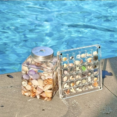 kaufen Hochtransparente DIY Magnetische Muschelsammlung Klares Acryl-Display für Reisen online manufacture