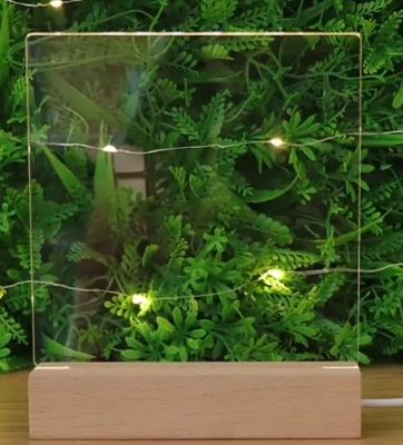 kaufen Schnelle Lieferung LED-Lampen mit Holzbasis online manufacture