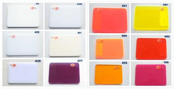 kaufen Farbiges Acrylblech PMMA 3mm Custom Cast Acrylic zum Laserschneiden online manufacture