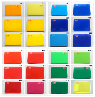 kaufen 3mm 1220*1830mm Farbiges Acrylblech 4 x 6 Acryl-Kunststoff-Platte online manufacture