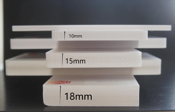 kaufen Steife Volldichte Weiß 3mm 4x8ft Celuka PVC Schaumblatt Forex-Blatt online manufacture