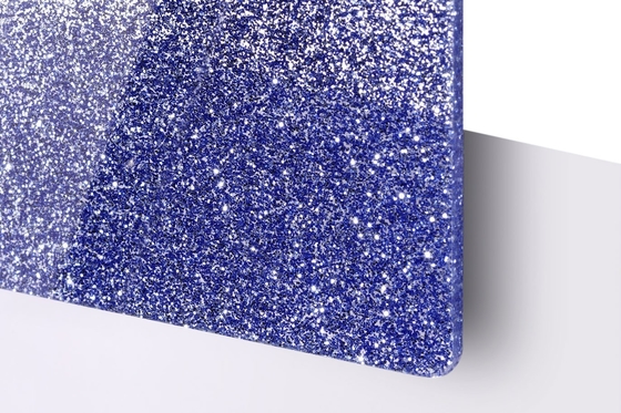kaufen Farbige glänzende transparente Kunststoff 8x4ft PMMA Glitter Acrylblech für DIY Dekoration online manufacture