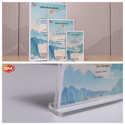 kaufen Magnetische T-Form Akryl Schildhalter perfekt für die Präsentation von Sonderangeboten und Aktionen on-line-Fertigung