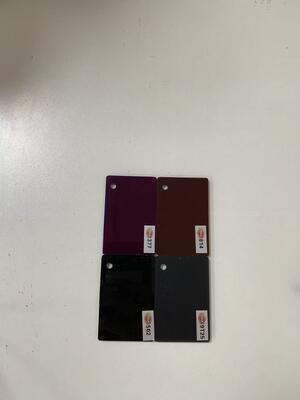 kaufen Dunkel gefärbtes Acrylblech 30 mm dickes undurchsichtiges Panel zur Innendekoration online manufacture