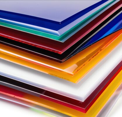 kaufen 20 mm farbiges klares Acrylblatt für kosmetische Anzeige und Schmucklager online manufacture