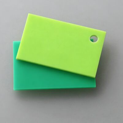 kaufen UV-geschütztes grünes Acrylblech 25 mm für Außengebäude online manufacture