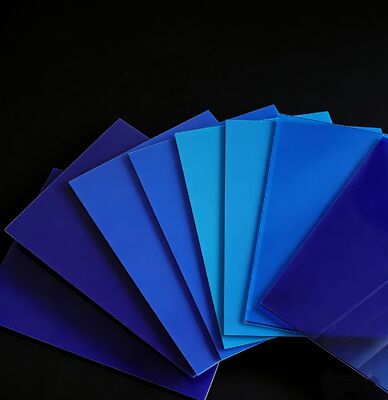 kaufen Blaue Acrylplatte 18mm UV-geschütztes Panel für Schwimmbadbarriere online manufacture