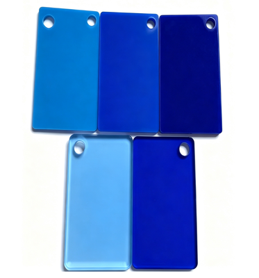 kaufen Einheitliche blaue Acrylfolie mit hoher Lichtdurchlässigkeit und einfacher Herstellung für Bühnenbeleuchtung online manufacture