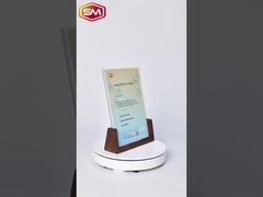 Acrylfotoraum mit Holzgrund