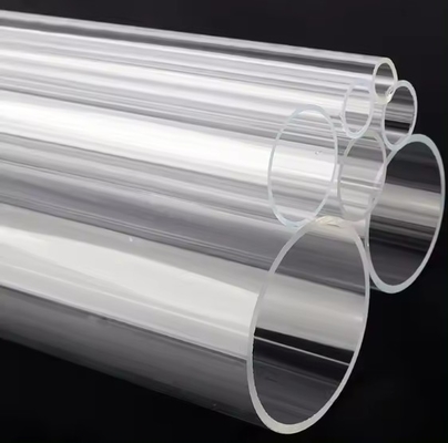 Persönlich angepasste transparente Acrylstäbe und Rohre Rechteck rundes Plexiglas PMMA