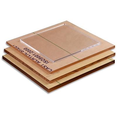 Glas-Look-Clear-Guss-Acrylblech von 1,8 mm bis 40 mm Dicke