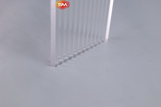 Anpassbar geprägte 1 mm 1,5 mm 2 mm 2,5 mm transparente, strukturierte Acrylfolie