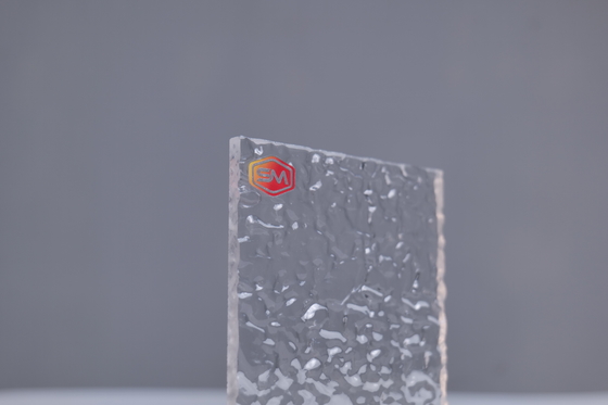 Vielseitig Transparent 3mm 5mm 6mm Textured Acrylic Pmma-Blatt für verschiedene Anwendbarkeit
