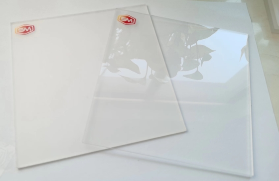Plexiglas angepasste klare Acrylfolie mit guter Oberflächenhärte und Glanz