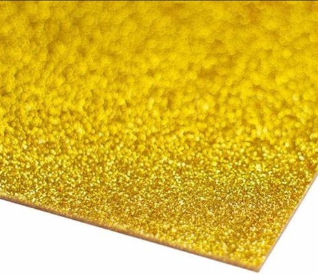 Durchsichtige Feststoffe 1,22x2,44m Jungfräuliches Material Glitzer Acrylblech umweltfreundlich