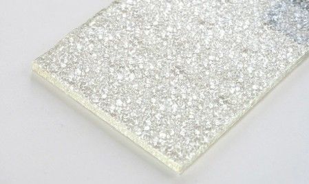 Mattierte Acrylglasplatte mit Wasserwellenmuster Plexiglas für Badezimmerdekoration