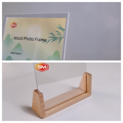Klarer Acryl-Fotoraum mit Holzbasis Umweltfreundliche Dichte 1,20 g/cm3