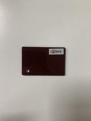 Rich Brown Cast Acrylic Sheet 18 mm Dicke Schlagbeständige Platte für Möbeloberflächendesign