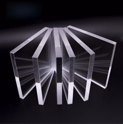 Durchsichtige Acrylfolie 25 mm für Duschschirme und Raumteiler