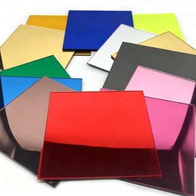Wandmontierte 1 mm-3 mm Spiegel Acrylfolie