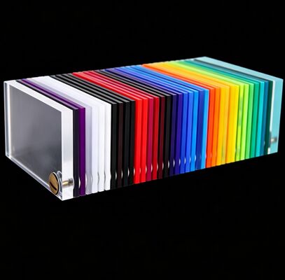 Maßgeschneiderte farbige klare Acrylplatte 3-6mm Großhandel Lieferant