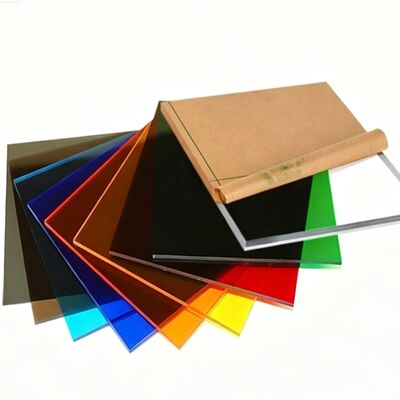 Dauerhafte farbige klare Acrylplatte, Großhandel mit PMMA-Acrylplatte