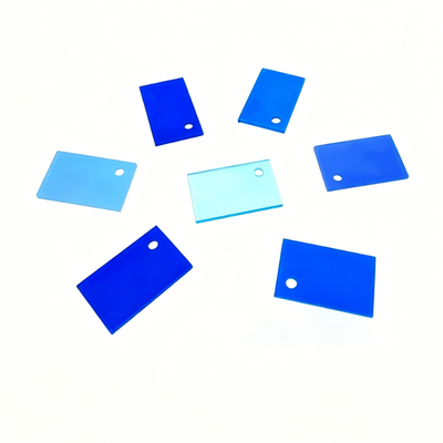Schlagfestes blaues Acrylblech 18 mm für großen Aquarienbehälter