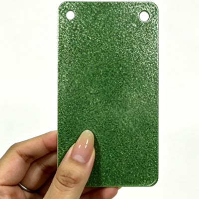 Lichtgrün Glitter 8mm 1220x1830mm Blatt Acrylblatt Panel Board