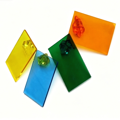 2 mm durchscheinend farbiges Acrylblatt Dünnklares Acrylkonstruktionsfeld