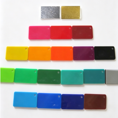 Farbiges Acrylblech Wetterbeständig Custom Cast PMMA Acrylbleche