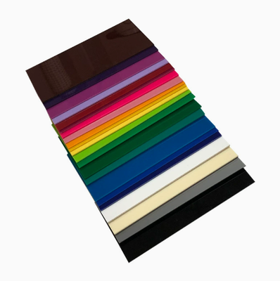 Hochdichte schlagfestes farbiges Acrylblech mit gleichbleibender Farbe für den Ausstellungsstand