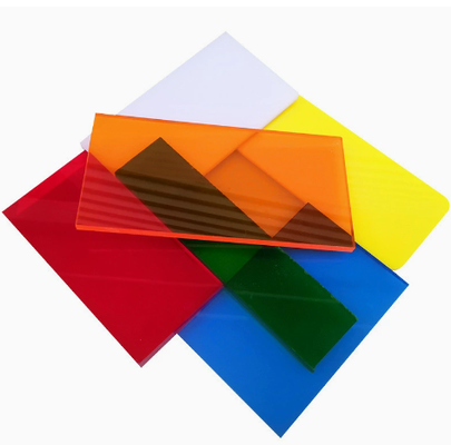 2mm Colored Clear Acrylic Sheet Customizable for Gift Box Insert Panel and Packaging