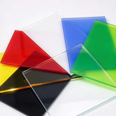 Custom Color Matching Cast Forming Colored Acrylic Sheet with High Light Transmission for Photobooth Backdrop Panels
